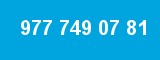 977 749 07 81 977 749 07 81